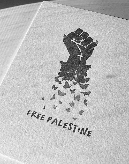 Free Palestine • Greyscale