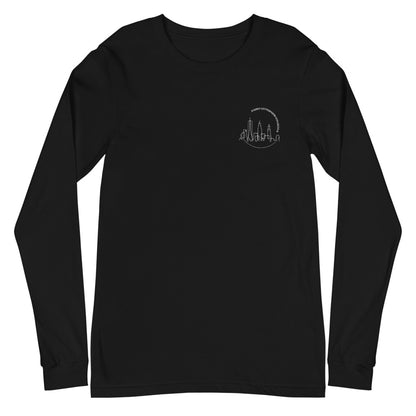 Logo Embroidered Long Sleeve Tee