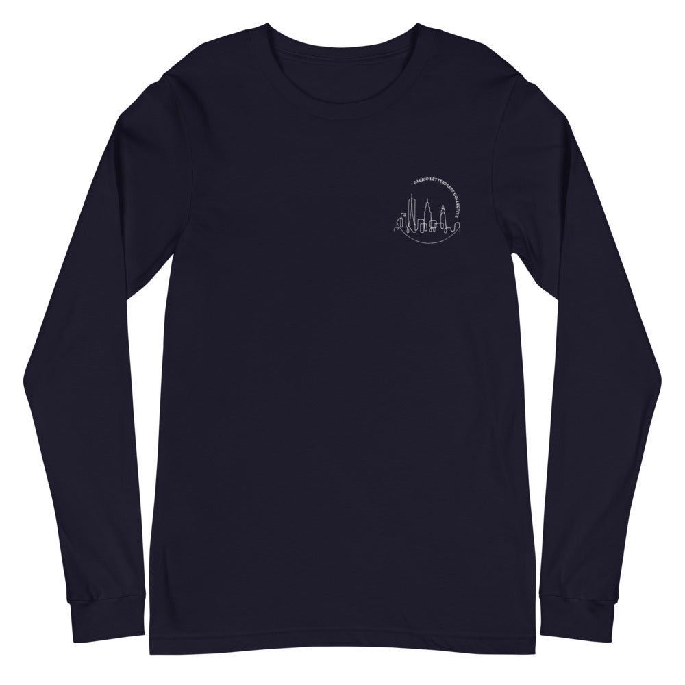 Logo Embroidered Long Sleeve Tee