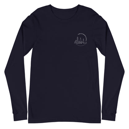 Logo Embroidered Long Sleeve Tee
