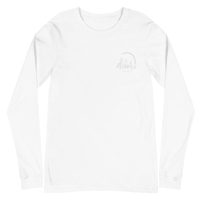 Logo Embroidered Long Sleeve Tee